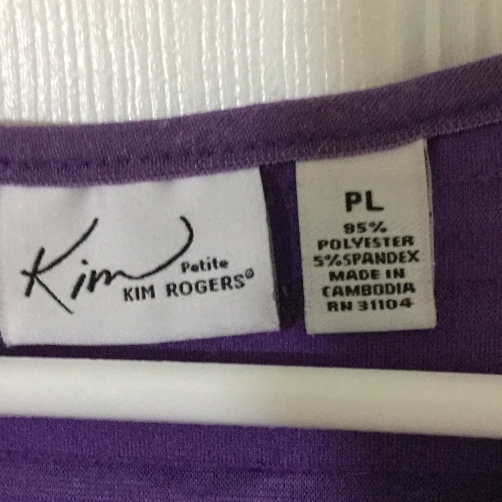 Kim Rogers purple shirt - Picture 3 of 4
